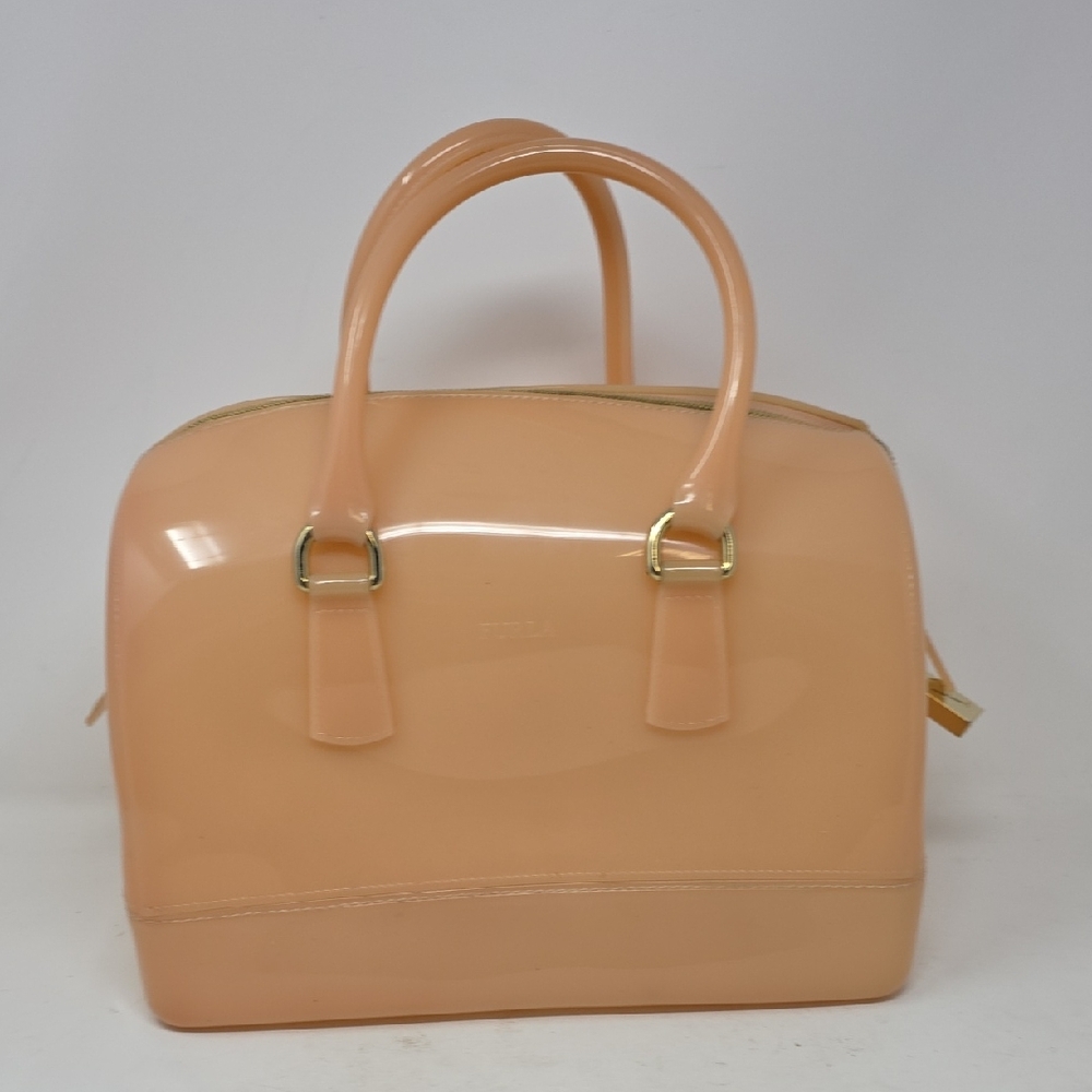 Furla The Candy Bag Tan Satchel  Bag